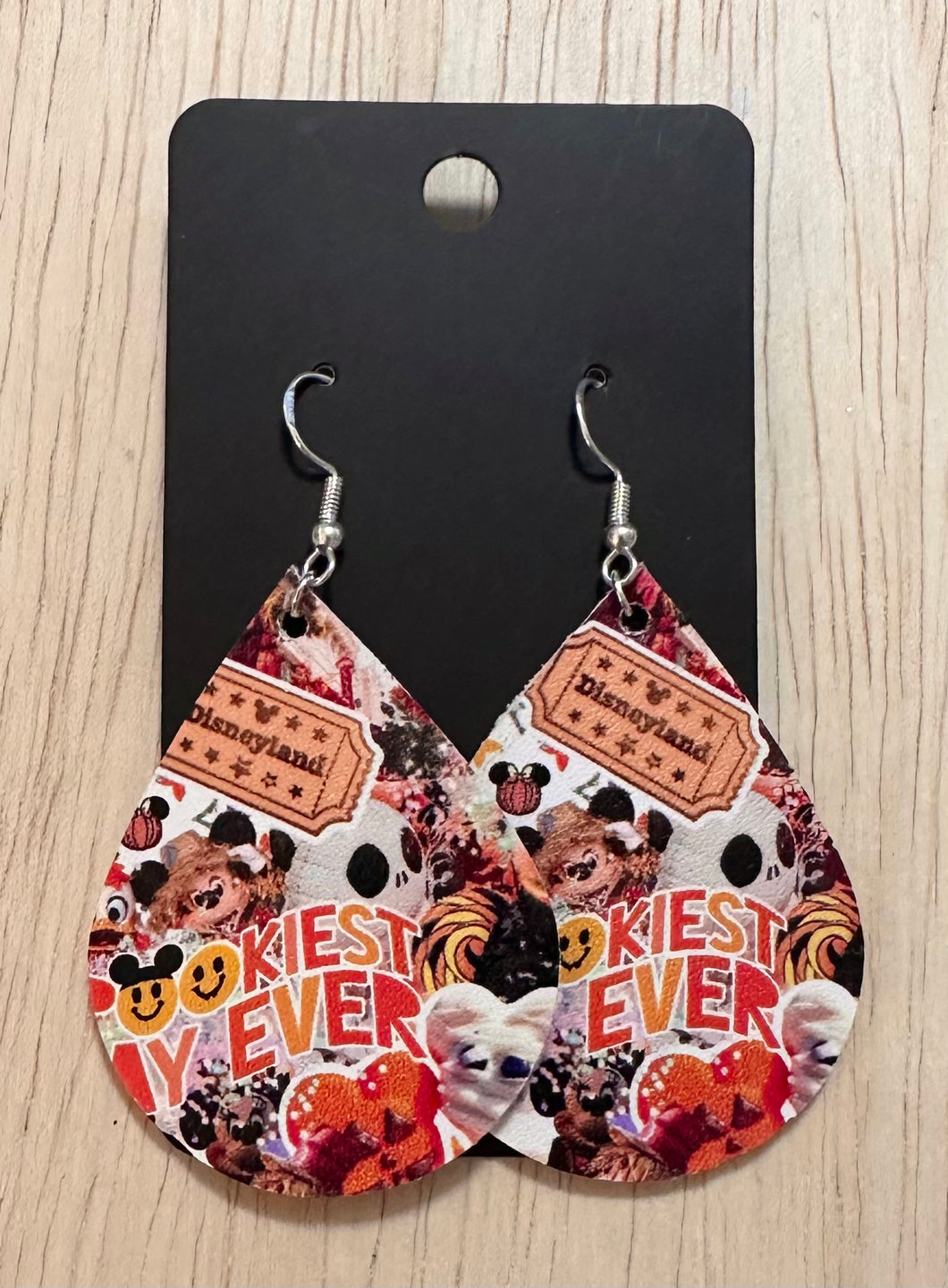 Halloween Time Mouse Earrings