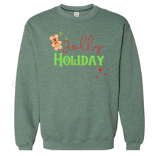 Load image into Gallery viewer, Jolly Holiday Gingerbread Sweatshirt or Tee
