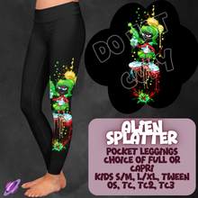 Load image into Gallery viewer, ALIEN SPLATTER- 4 STYLES OF BOTTOMS-PREORDER CLOSING 1/21
