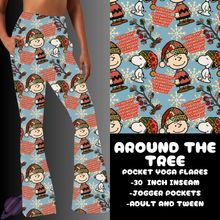 Load image into Gallery viewer, AROUND THE TREE-YOGA FLARES 7-PREORDER DUE 10/2