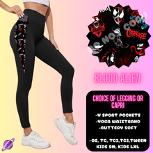 Load image into Gallery viewer, BLOOD ALIEN- HOODIE OUTFIT RUN-5 STYLE BOTTOMS- PREORDER 2/20