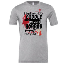 Load image into Gallery viewer, Cuddle and Horror Shirt/Sweatshirt