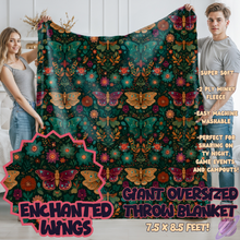Load image into Gallery viewer, ENCHANTED WINGS-OVERSIZED THROW 14-PREORDER CLOSING 10/8