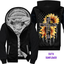 Load image into Gallery viewer, JACKET RUN 14-FAITH SUNFLOWER-FLEECE OR COTTON LINER-PREORDER CLOSING 12/16