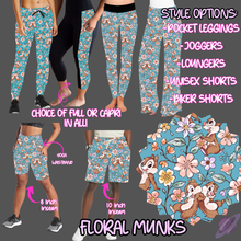 Load image into Gallery viewer, FLORAL MUNKS-6 STYLES OF BOTTOMS-PREORDER CLOSING 2/17