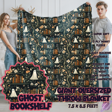 Load image into Gallery viewer, GHOST BOOKSHELF-OVERSIZED THROW 14-PREORDER CLOSING 10/8