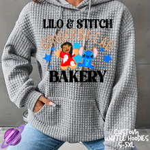 Load image into Gallery viewer, GINGERBREAD BAKERY - CUSTOM WAFFLE HOODIES PREORDER CLOSING 9/30