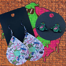 Load image into Gallery viewer, Slimy Ghost Busting Earring Combo