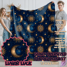 Load image into Gallery viewer, LUNAR LUCK-OVERSIZED THROW 14-PREORDER CLOSING 10/8