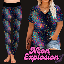 Load image into Gallery viewer, NEON EXPLOSION-PRETTY RUN TUNIC/TANK PREORDER CLOSING 1/30