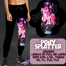 Load image into Gallery viewer, PONY SPLATTER- 4 STYLES OF BOTTOMS-PREORDER CLOSING 1/21
