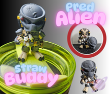 Load image into Gallery viewer, PRED ALIEN-3D PRINTED STRAW BUDDY