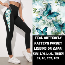 Load image into Gallery viewer, TEAL BUTTERFLY-SPRING PPO PREORDER CLOSING 1/23