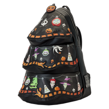 Load image into Gallery viewer, Nightmare Before Christmas Tree String Lights Glow Mini Backpack
