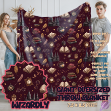 Load image into Gallery viewer, WIZARDLY-OVERSIZED THROW 14-PREORDER CLOSING 10/8