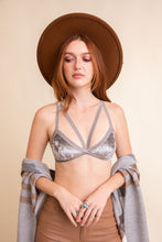 Load image into Gallery viewer, Dainty Crushed Velvet Bralette