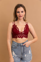 Load image into Gallery viewer, Crochet Lacey Charm Padded Bralette