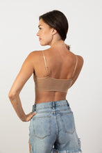 Load image into Gallery viewer, Comfort Chic Ribbed Lace Padded Bralette