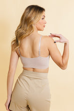 Load image into Gallery viewer, Pure Comfort Ribbed Lace Trim Padded Bralette