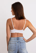 Load image into Gallery viewer, Seamless Lettuce Edge Bow Tie Triangle Bralette 🥬