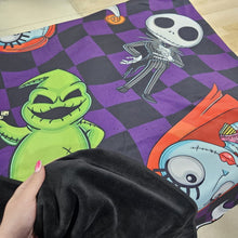Load image into Gallery viewer, D HUNTER- SOFT BLACK FLEECE THROW 13-PREORDER CLOSING 1/14