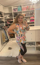 Load image into Gallery viewer, ALCOHOL INK-PRETTY RUN TUNIC/TANK PREORDER CLOSING 1/30