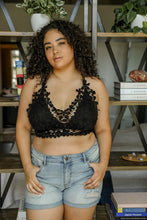 Load image into Gallery viewer, Crochet Daisy Longline Bralette