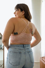 Load image into Gallery viewer, Crochet Daisy Longline Bralette