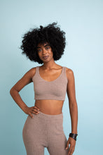 Load image into Gallery viewer, Cuddle Season Boucle Soft Brami Top XS/S / Mocha