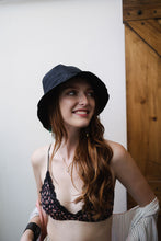 Load image into Gallery viewer, Ditsy Floral Mesh Lace Trim Bralette XS/S / Black