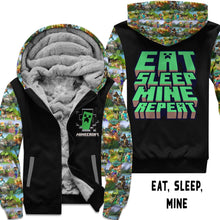 Load image into Gallery viewer, JACKET RUN 14-EAT SLEEP MINE-FLEECE OR COTTON LINER-PREORDER CLOSING 12/16