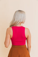 Load image into Gallery viewer, Eco Chic Ribbed Harmony Crop Top