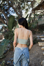 Load image into Gallery viewer, Gingham Smocked Bralette