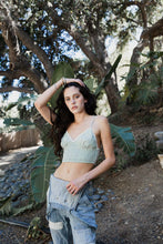 Load image into Gallery viewer, Gingham Smocked Bralette