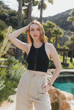 Load image into Gallery viewer, Grid Texture Racerback Brami Top