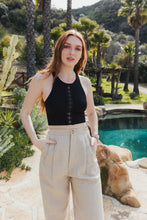 Load image into Gallery viewer, Grid Texture Racerback Brami Top XS/S / Black