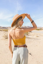 Load image into Gallery viewer, Lace-up Halter Knit Bralette