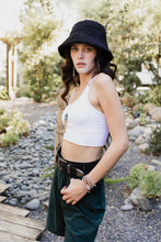 Load image into Gallery viewer, Offset Shoulder Brami Top Bralette XS/S / White