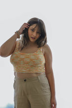 Load image into Gallery viewer, Plus Size Cozy Boucle Lounge Brami Bralette Orange