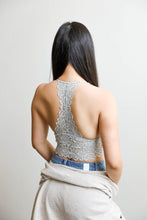 Load image into Gallery viewer, Racerback Flower Lace Bralette Padded