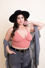 Load image into Gallery viewer, Ruched Bralette Plus Size Roseclay