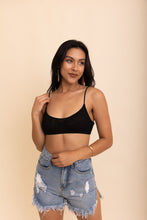 Load image into Gallery viewer, Sheer Mesh Basic Bralette Small / Black
