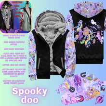 Load image into Gallery viewer, JACKET RUN 14-SPOOKY DOO-FLEECE OR COTTON LINER-PREORDER CLOSING 12/16