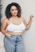 Load image into Gallery viewer, Tattoo Back Bralette 1X/2X / White