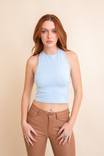 Load image into Gallery viewer, Ultra Comfy Racerback Brami Top XS/S / Baby Blue