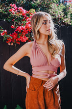 Load image into Gallery viewer, Multiple Ways Convertible Bralette Top XS/S / Roseclay