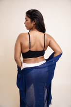 Load image into Gallery viewer, Plus size waistband loop lace black brami stretchy cami top.