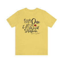 Load image into Gallery viewer, Sunshine Short Sleeve Tee