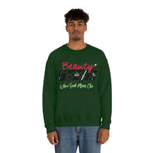 Load image into Gallery viewer, Beauty Geeks Logo Unisex Heavy Blend™ Crewneck Sweatshirt
