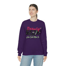 Load image into Gallery viewer, Beauty Geeks Logo Unisex Heavy Blend™ Crewneck Sweatshirt